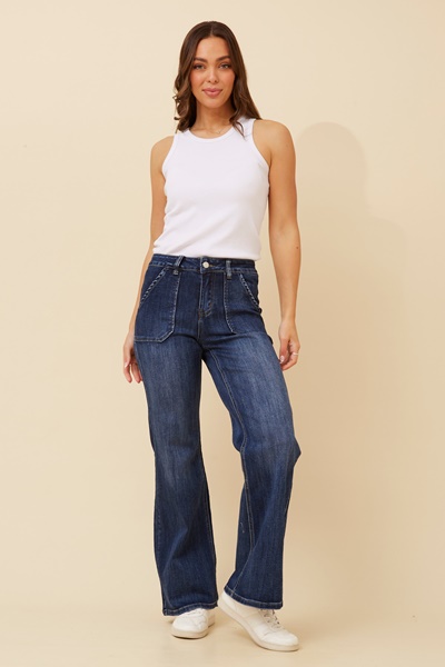 EMMETT BOOTCUT DENIM PANTS