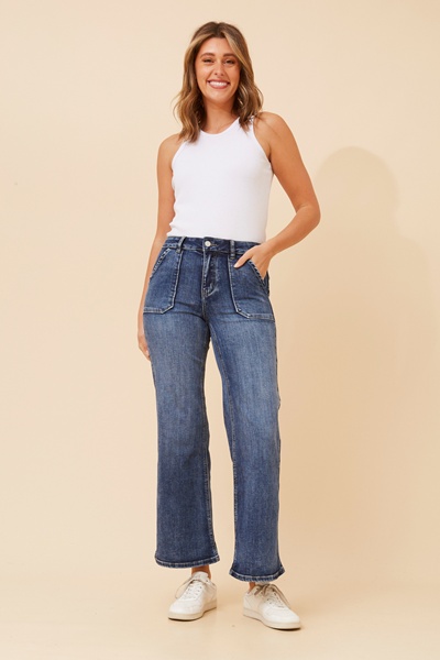 EMMETT BOOTCUT DENIM PANTS