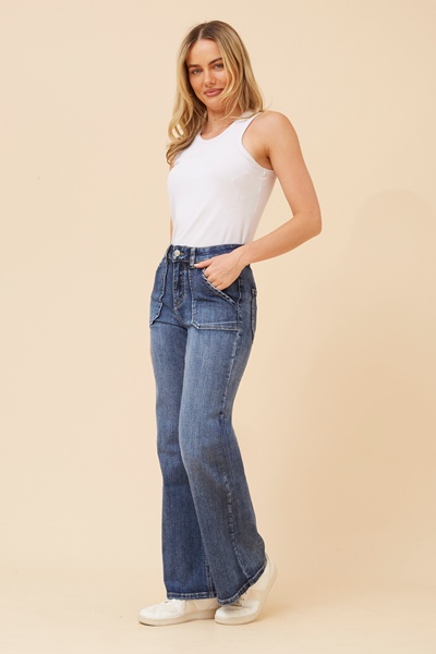 EMMETT BOOTCUT DENIM PANTS