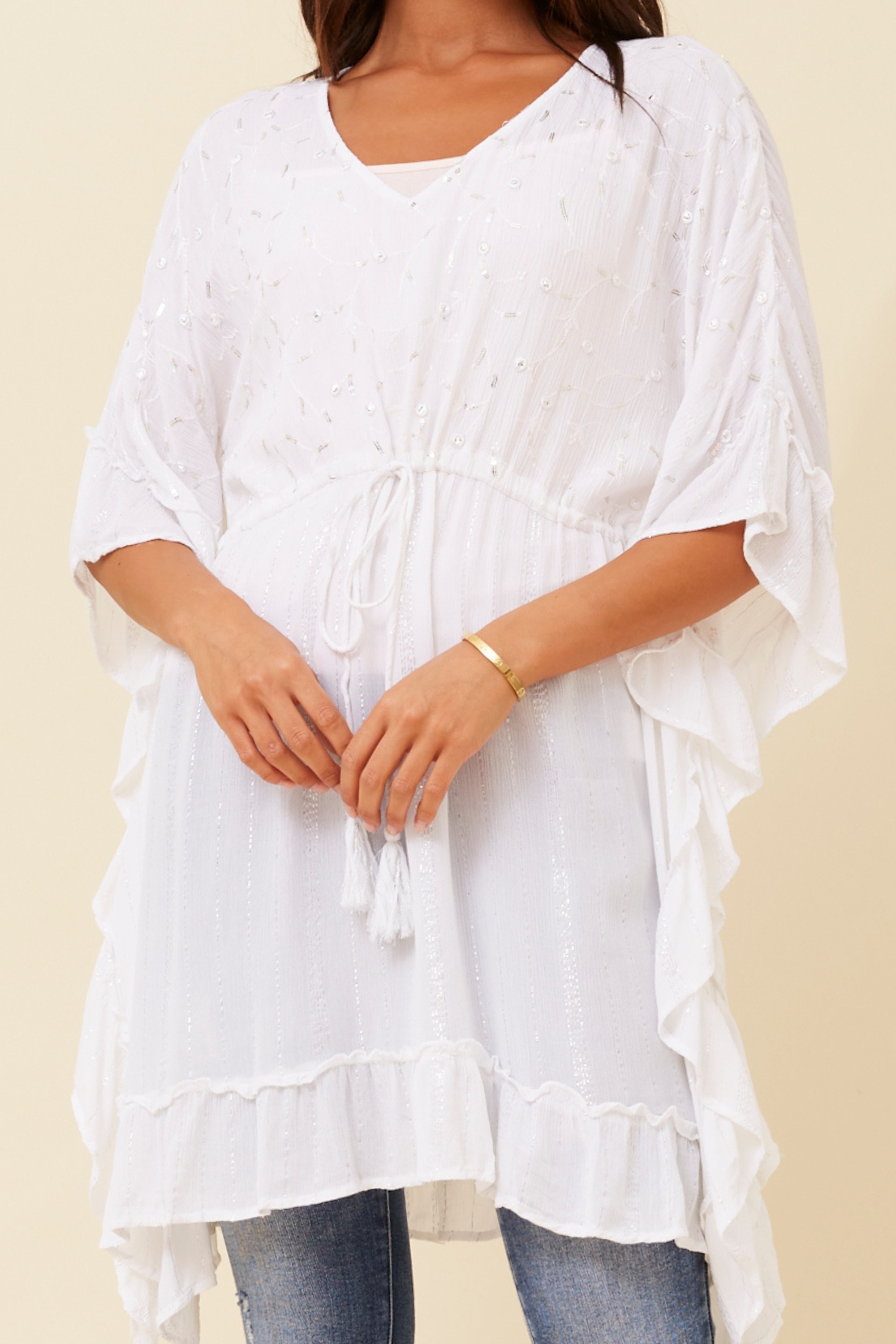 EMORY EMBROIDERED TUNIC