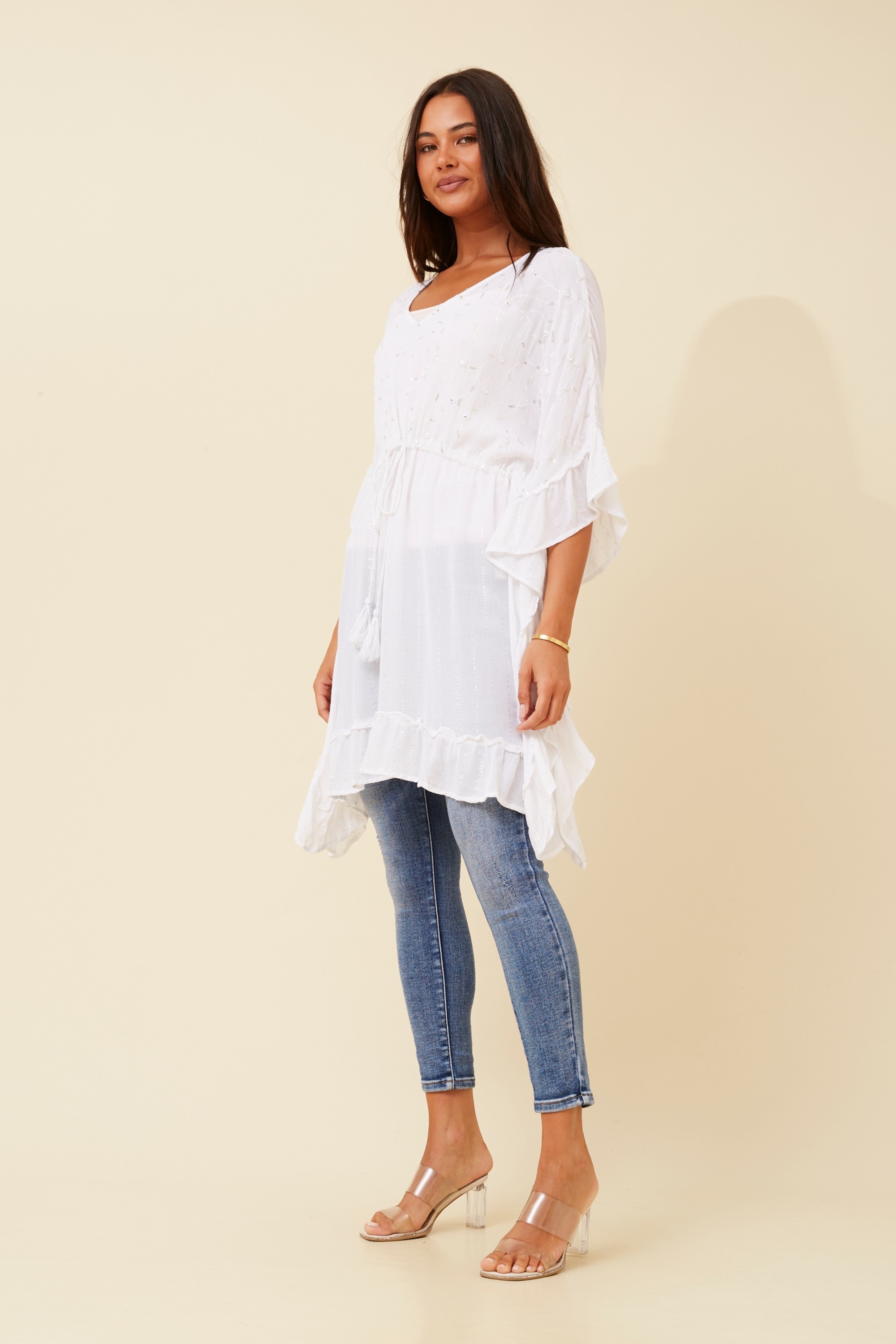 EMORY EMBROIDERED TUNIC