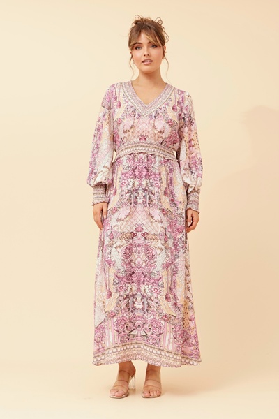 ENA ARABESQUE MAXI DRESS