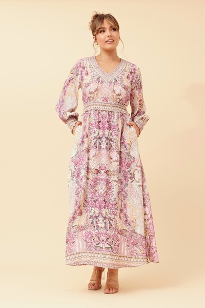 ENA ARABESQUE MAXI DRESS