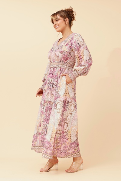 ENA ARABESQUE MAXI DRESS