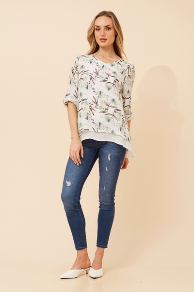 ERIANA FLORAL TOP