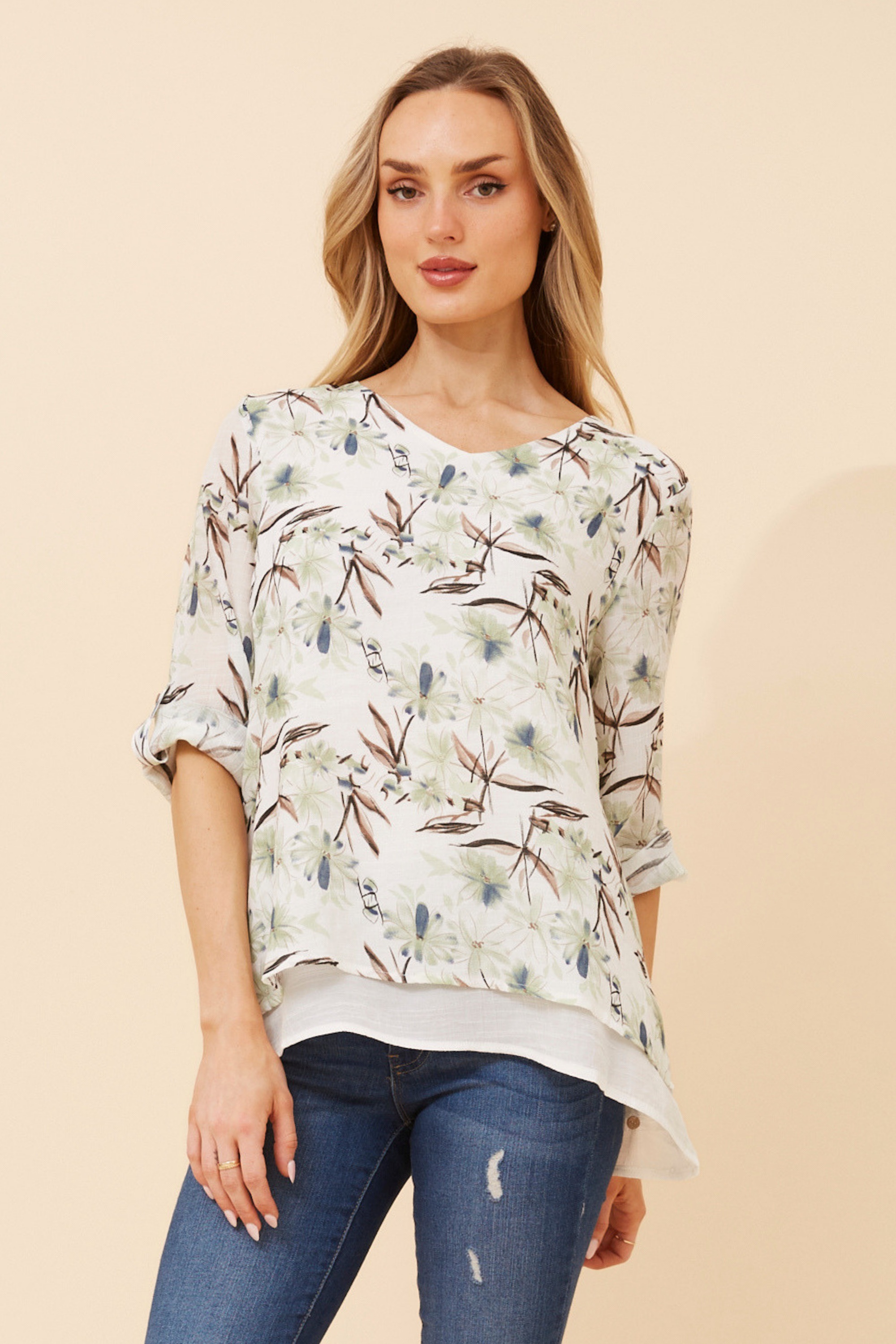 ERIANA FLORAL TOP