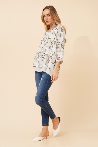 ERIANA FLORAL TOP