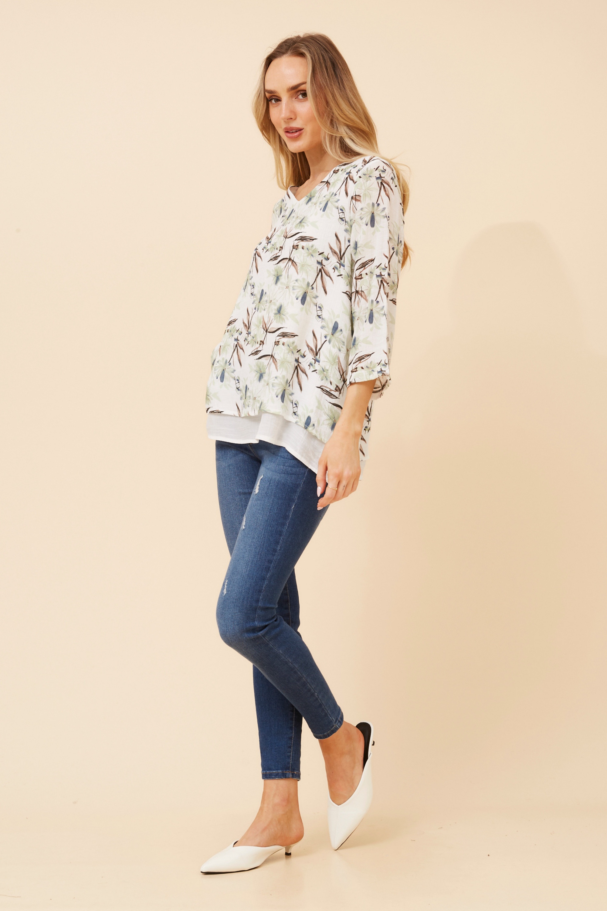 ERIANA FLORAL TOP