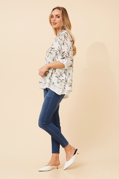 ERIANA FLORAL TOP