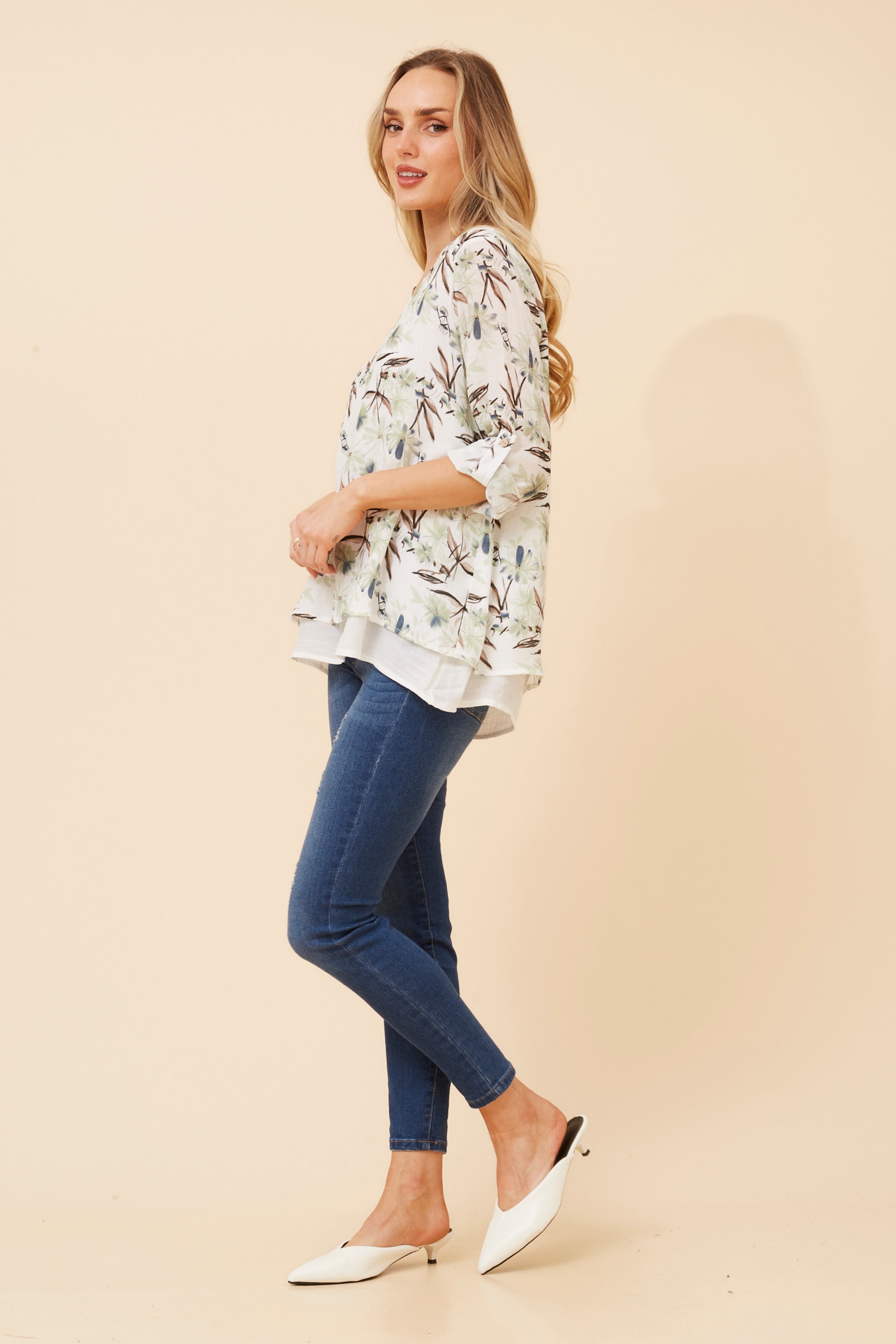 ERIANA FLORAL TOP