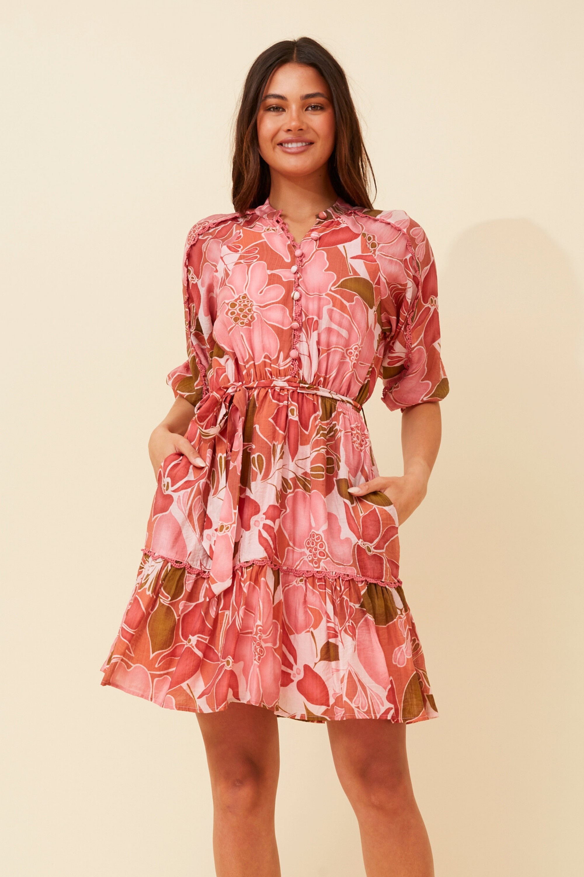 ERIS FLORAL PRINT DRESS