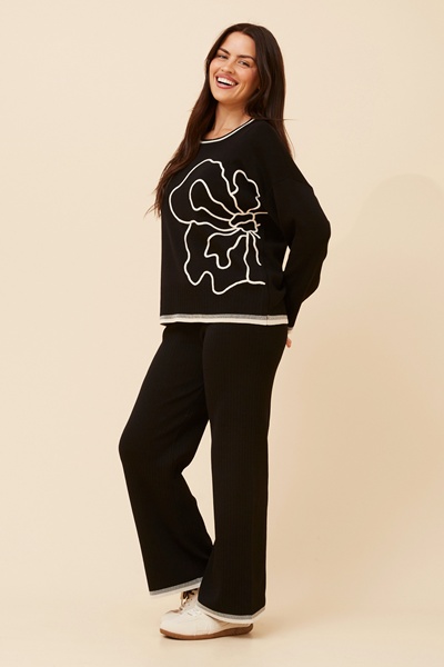 ERLINDA TWO-PIECE KNIT SET