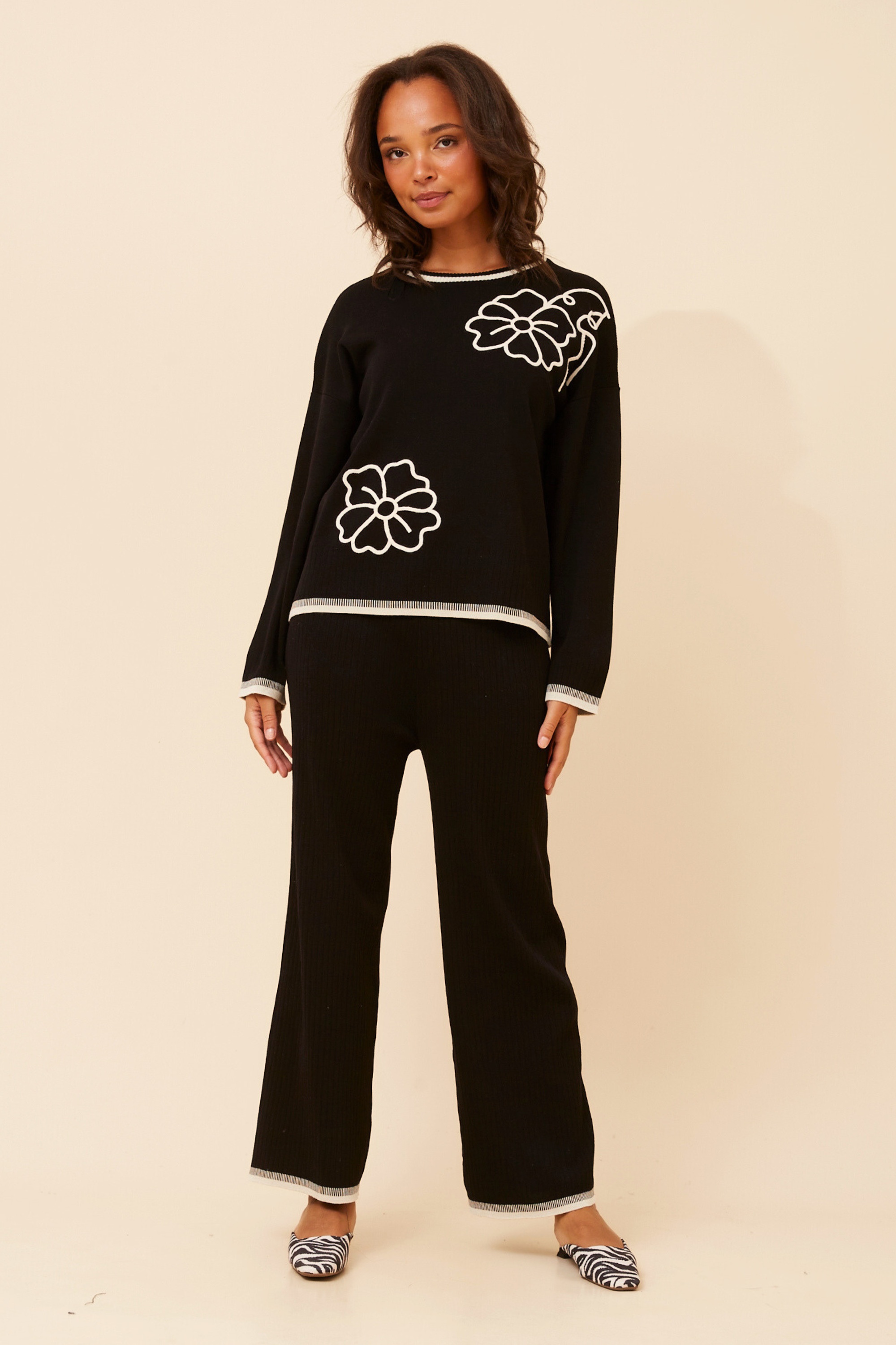 ERLINDA TWO-PIECE KNIT SET