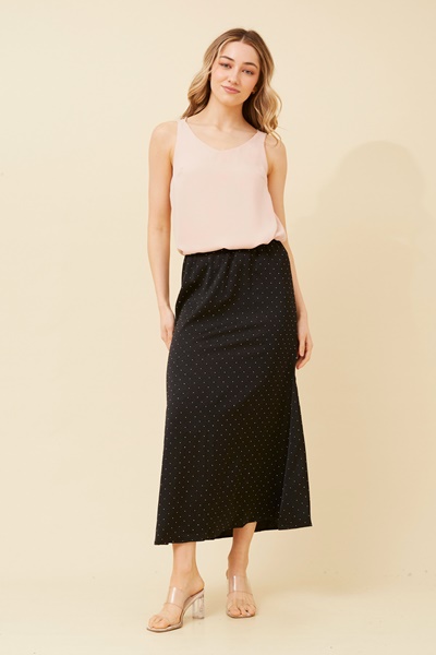 ESHANA DIAMANTE MIDI SKIRT