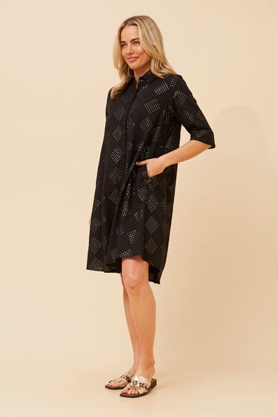 ESHANI SEQUIN SHIRT DRESS