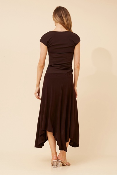 ESMAE SOLID MIDI SKIRT
