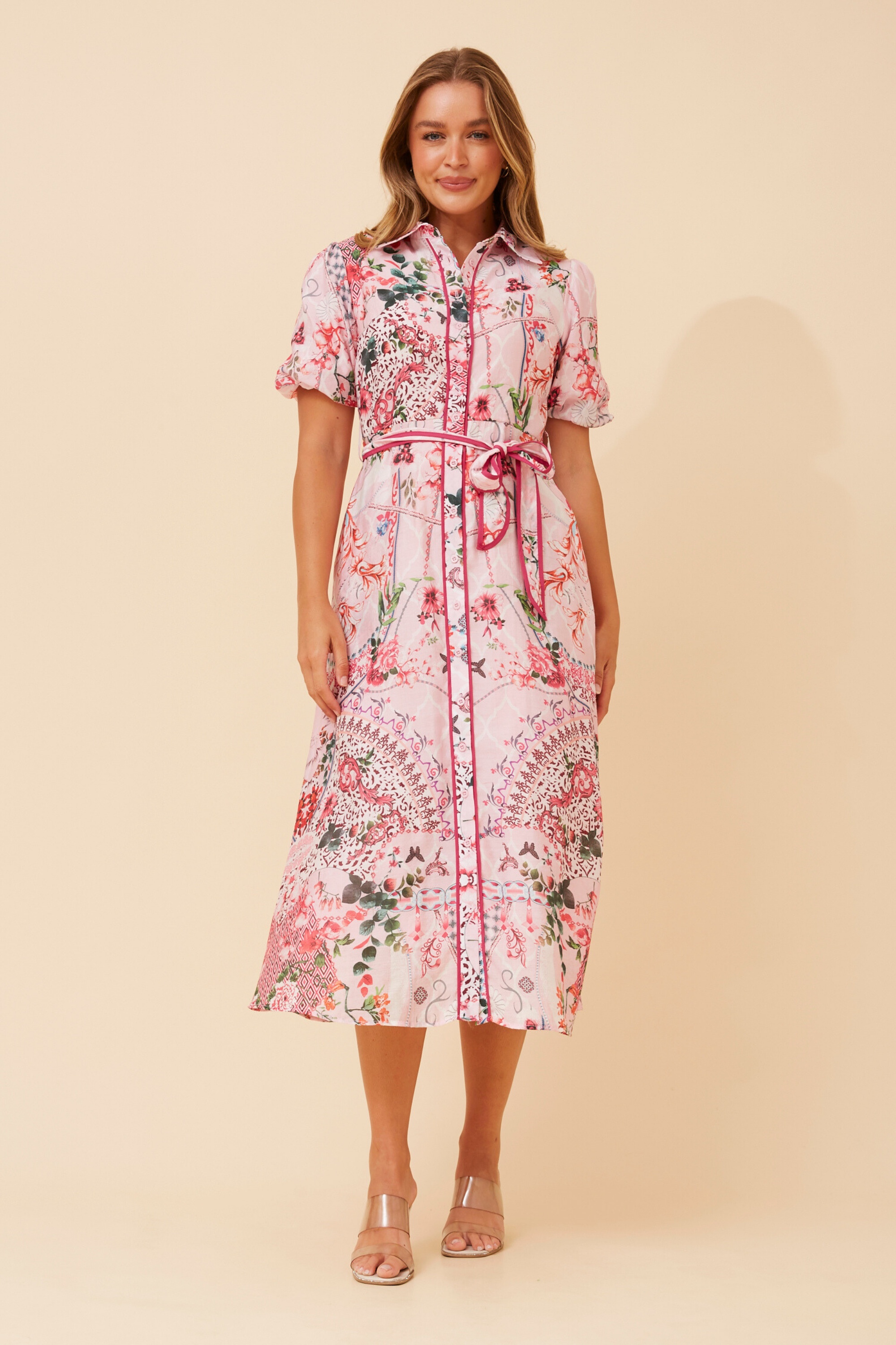 ESSIE FLORAL PRINT MAXI DRESS