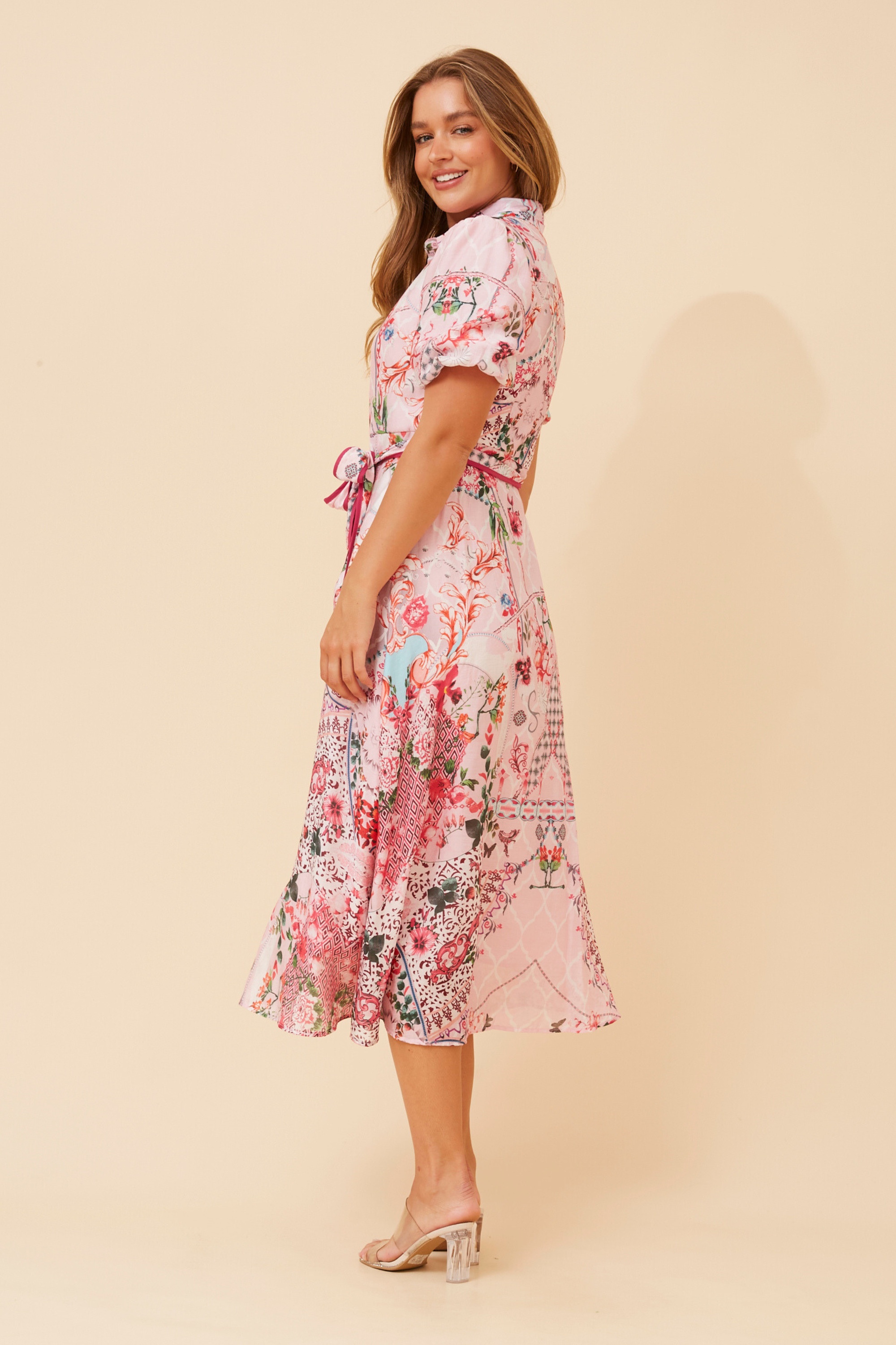 ESSIE FLORAL PRINT MAXI DRESS