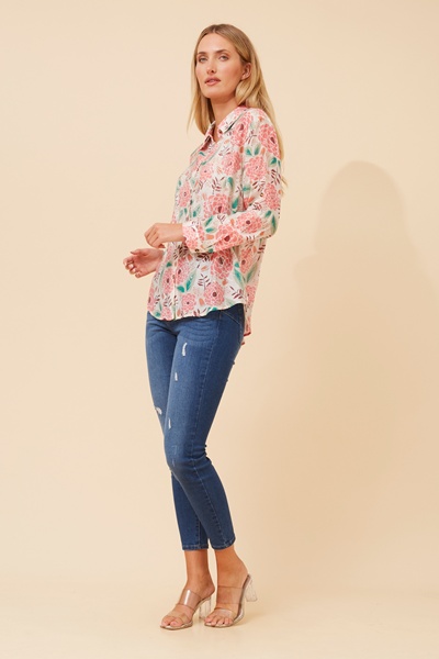 EUNICE FLORAL PRINT SHIRT