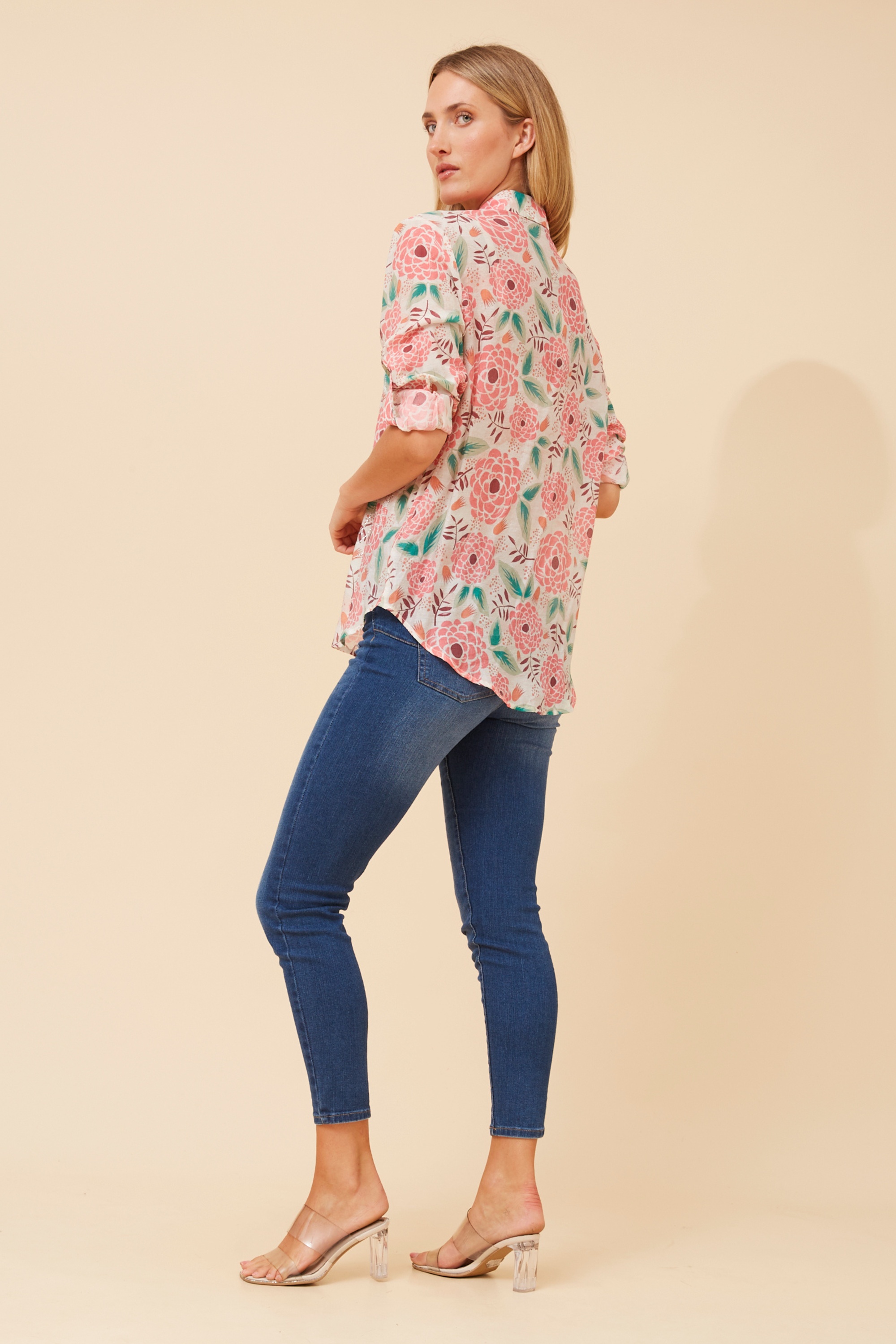 EUNICE FLORAL PRINT SHIRT