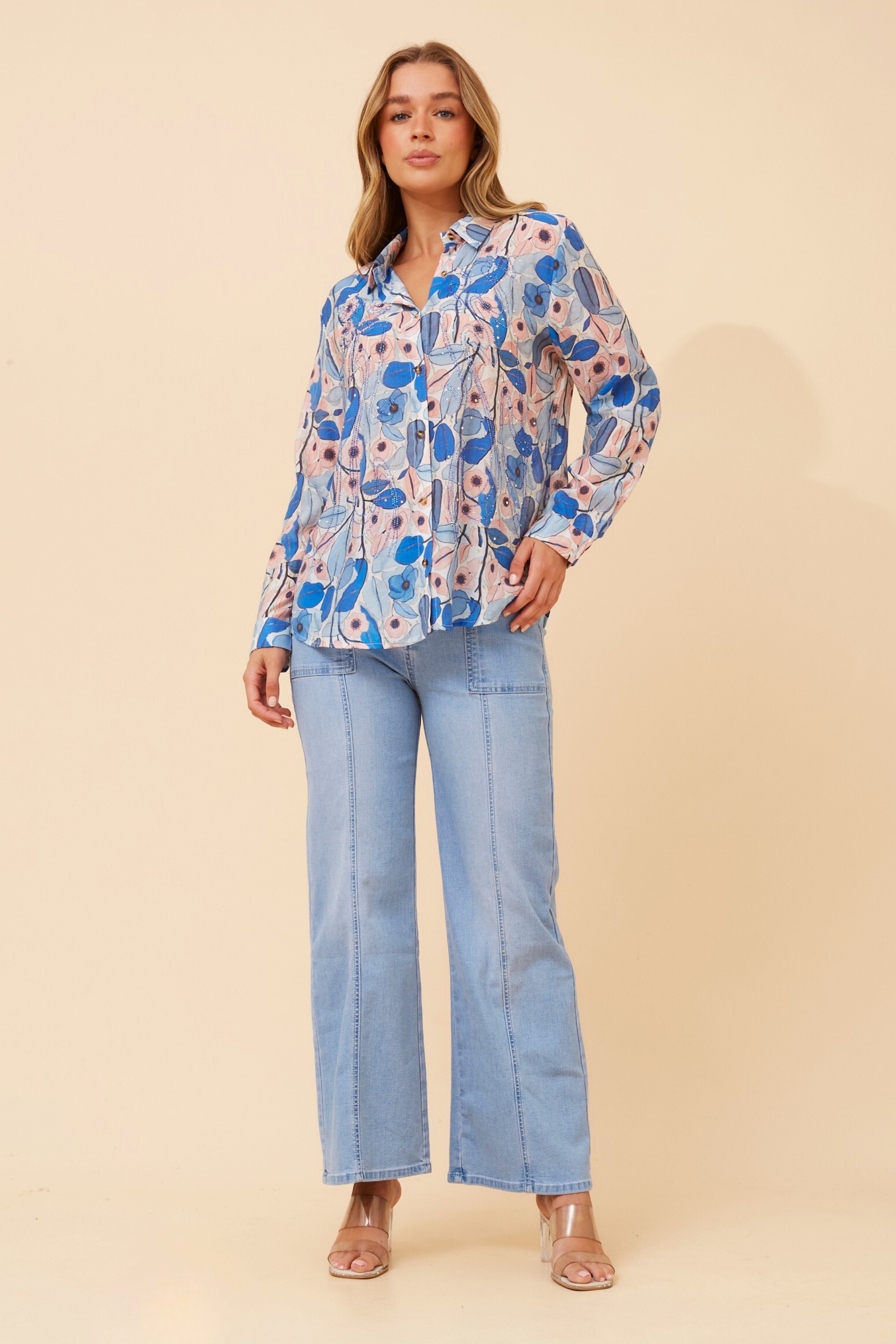 EUNICE FLORAL PRINT SHIRT
