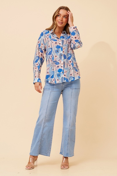 EUNICE FLORAL PRINT SHIRT
