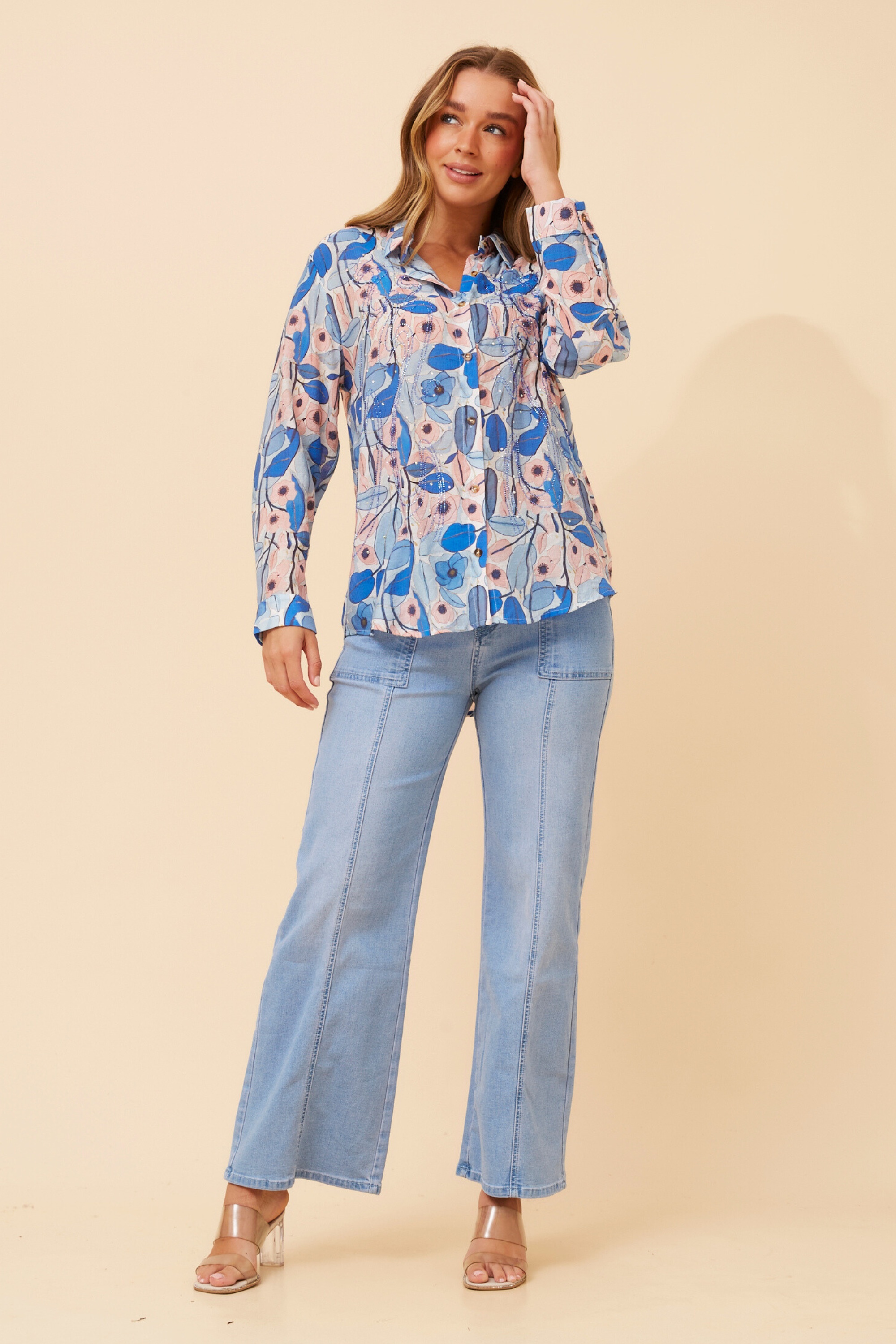 EUNICE FLORAL PRINT SHIRT