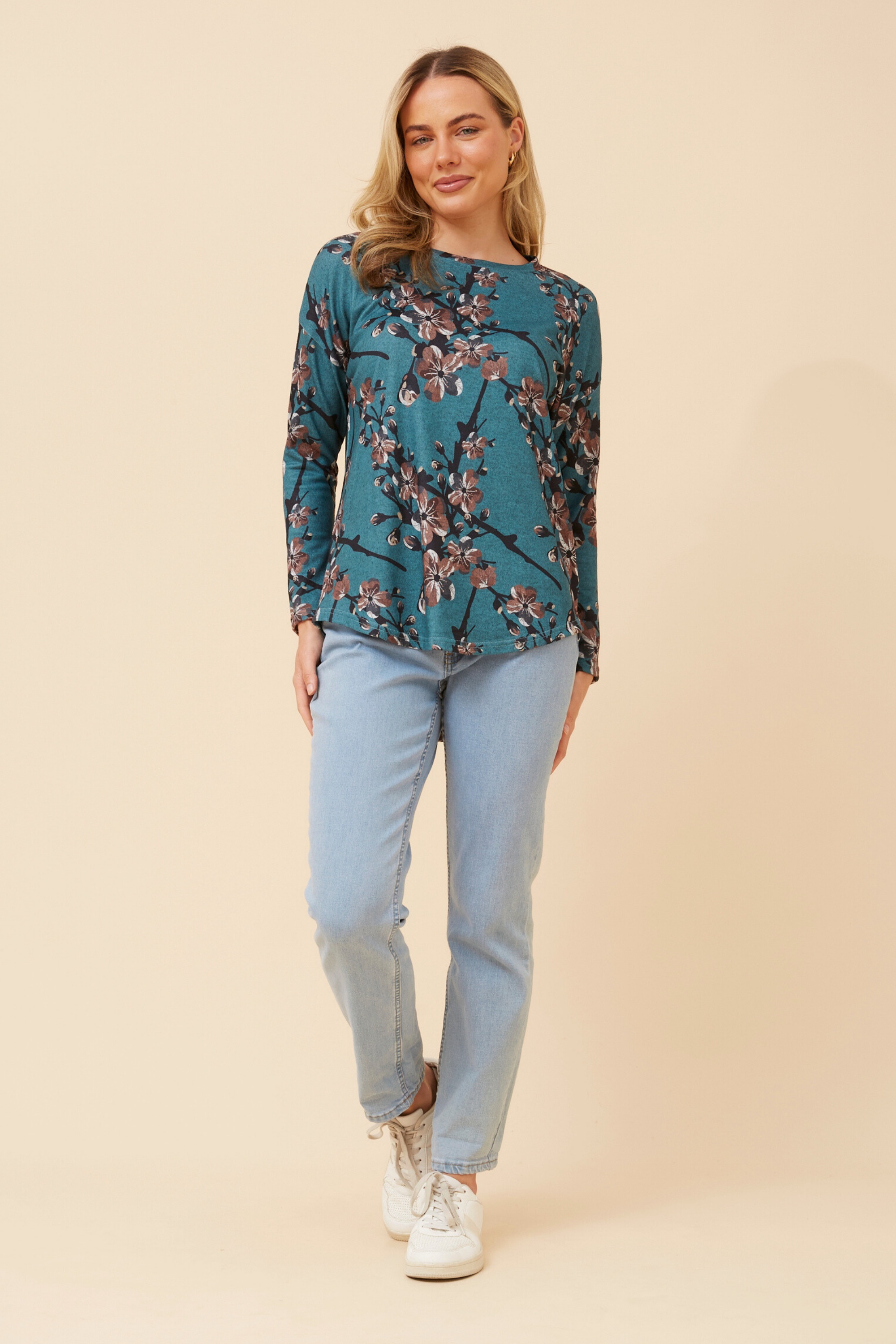 EVA FLORAL PRINT TOP