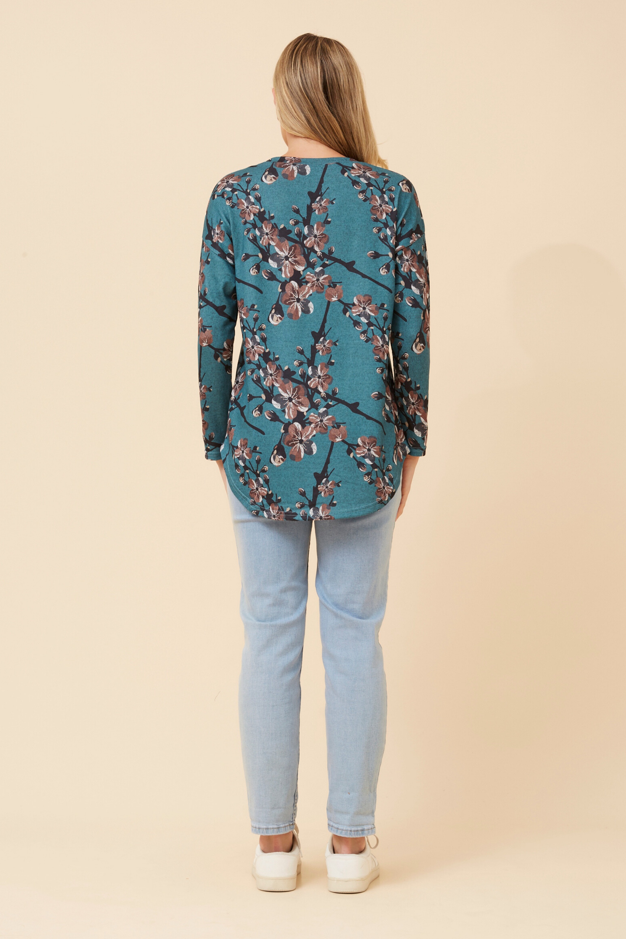 EVA FLORAL PRINT TOP