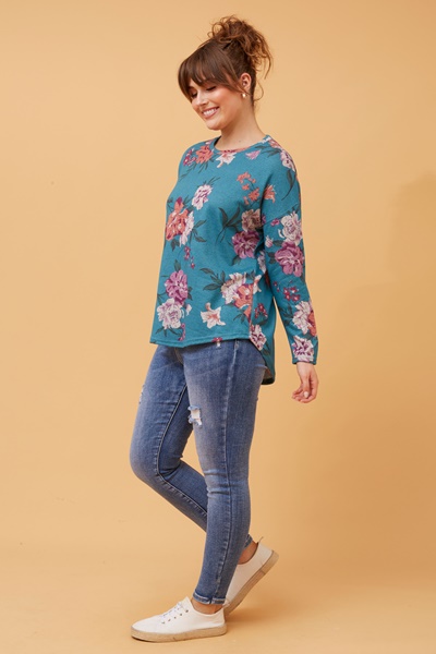 EVA FLORAL TOP