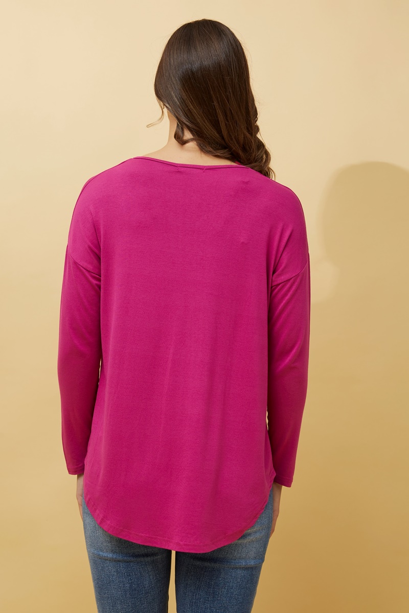 Eva long sleeve star print top & Buy Online & Femme Connection