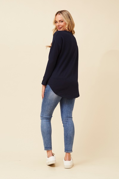 EVA STAR PRINT TOP
