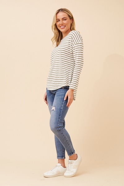 EVA STRIPE TOP