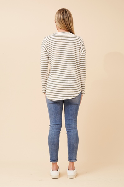 EVA STRIPE TOP