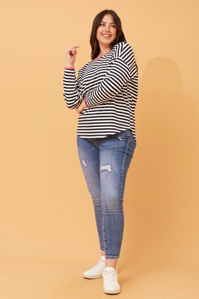 EVA STRIPED TOP