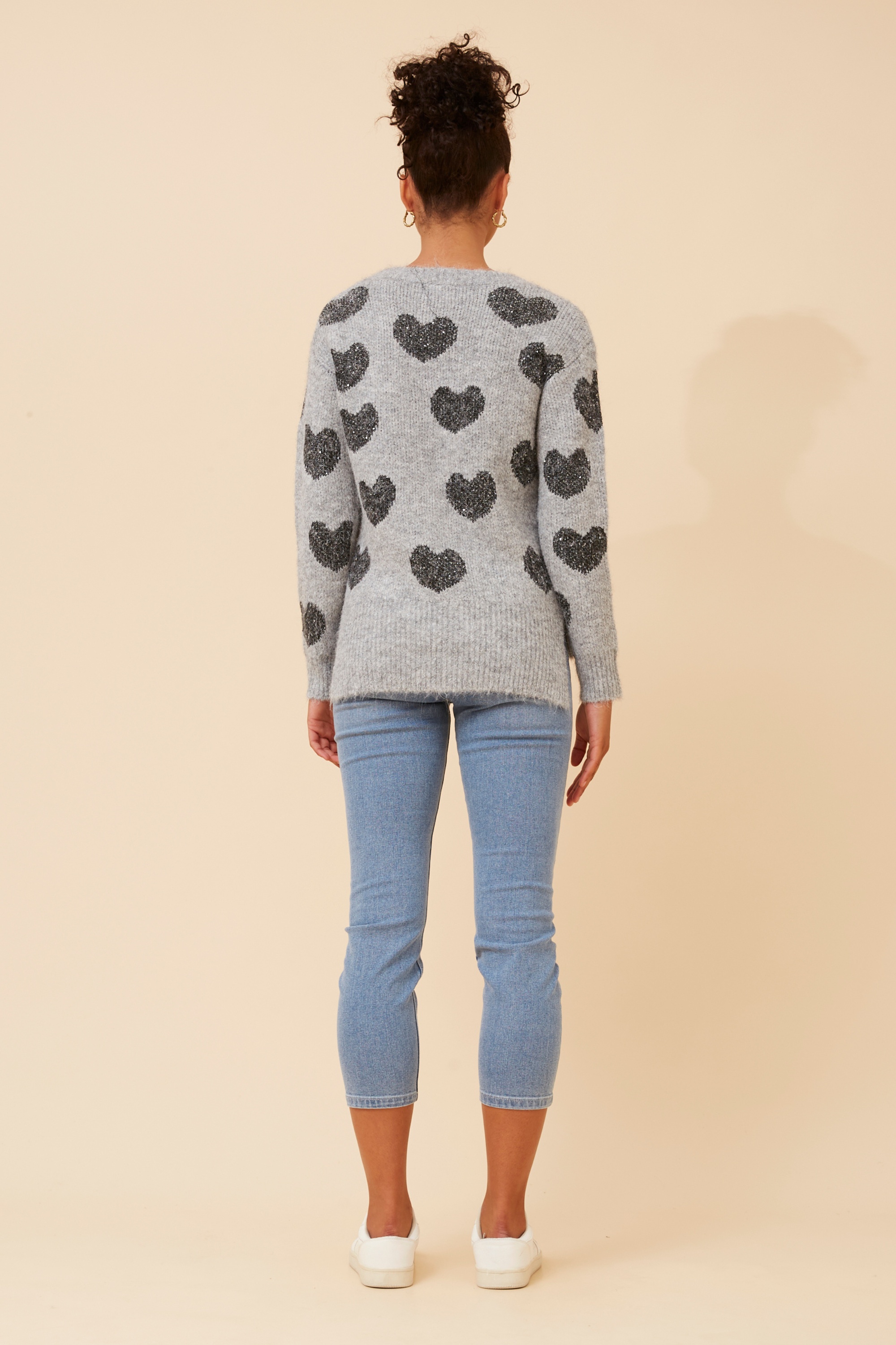 EVOLET WOOL BLEND KNIT PULLOVER