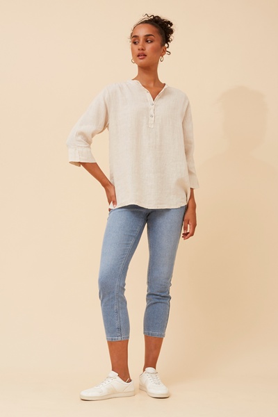 EVREN LINEN TOP