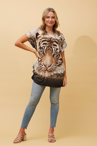 Fashion Tops Long Tops Mexx Long Top brown casual look 