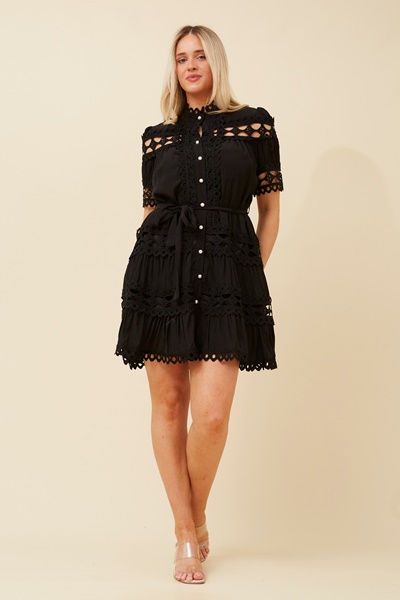 EZRELA LACE SHORT DRESS