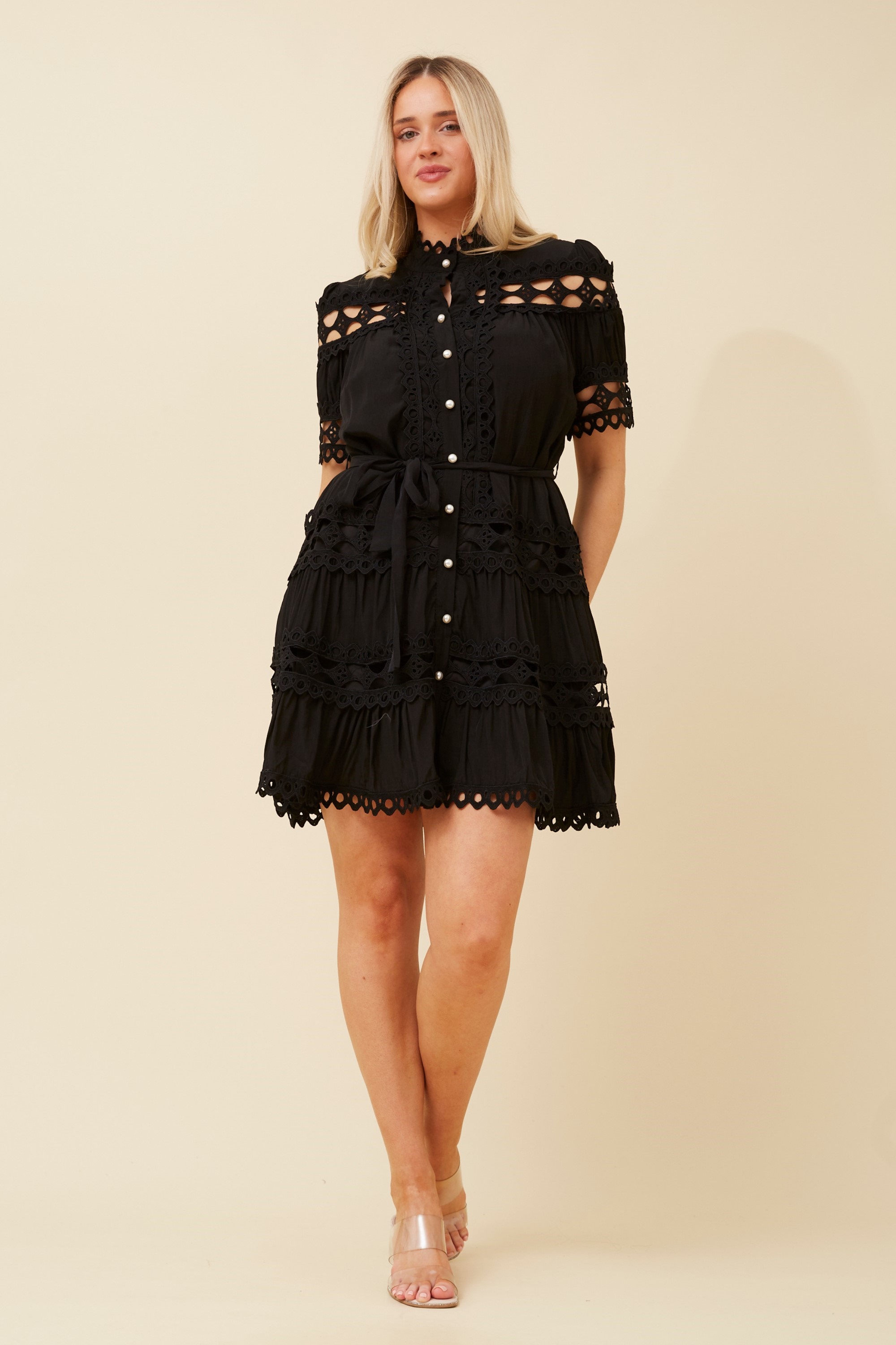 EZRELA LACE SHORT DRESS