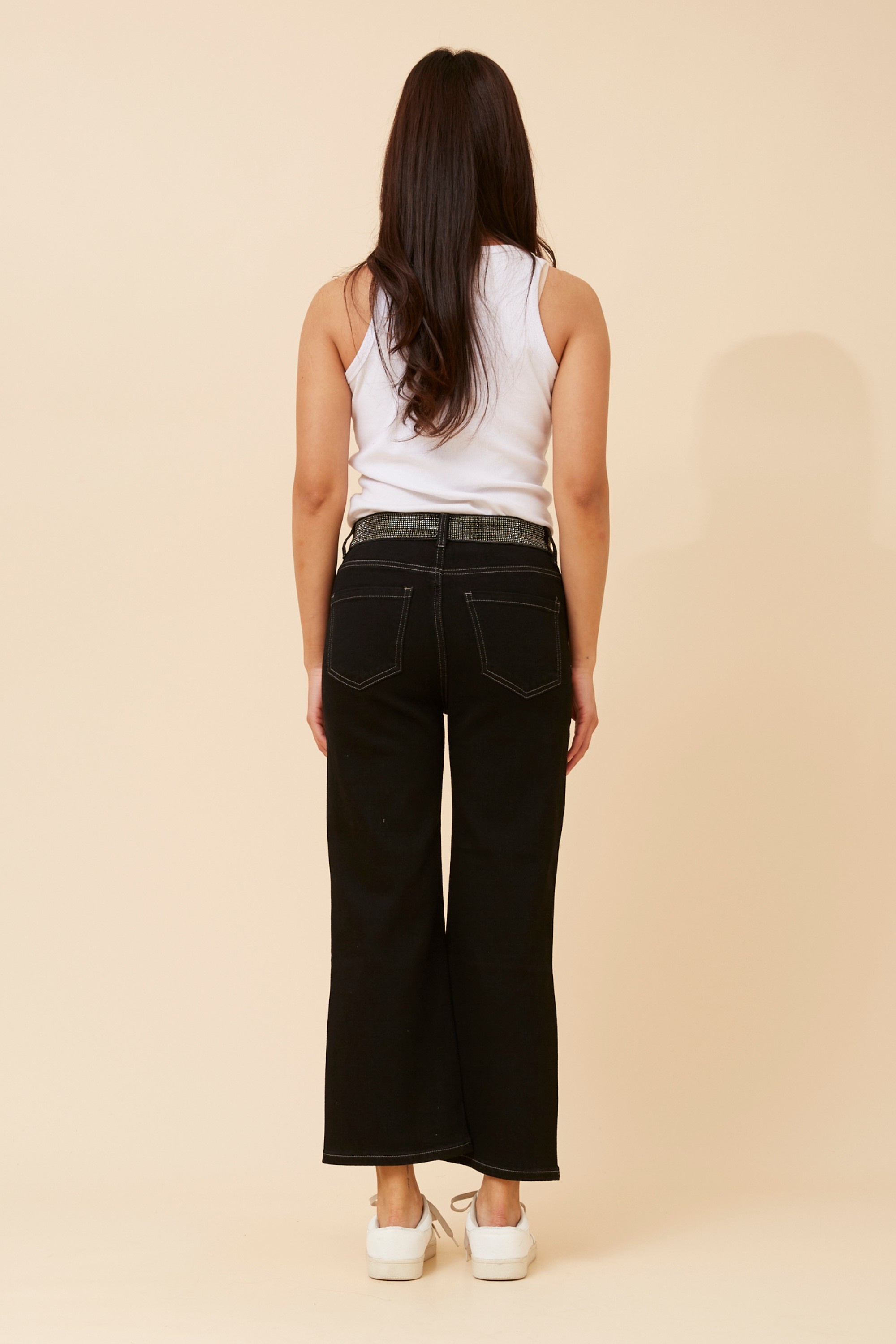FABIANA DIAMANTE DENIM PANTS