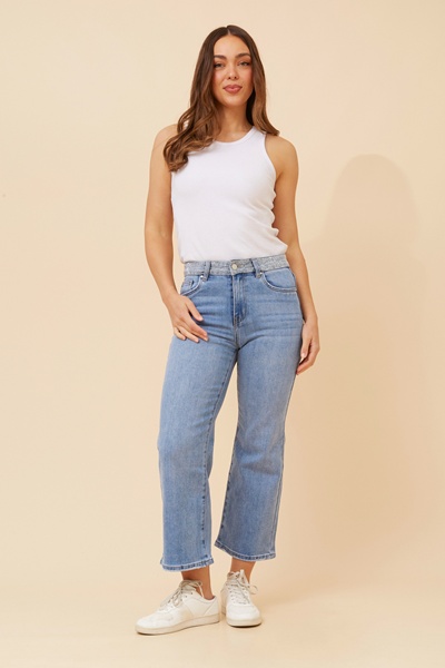 FABIANA DIAMANTE DENIM PANTS