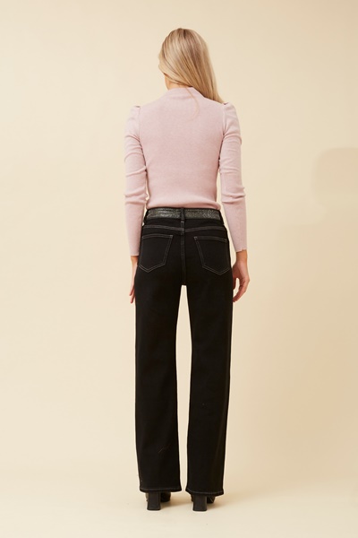 FABIENNE DIAMANTE DENIM PANTS