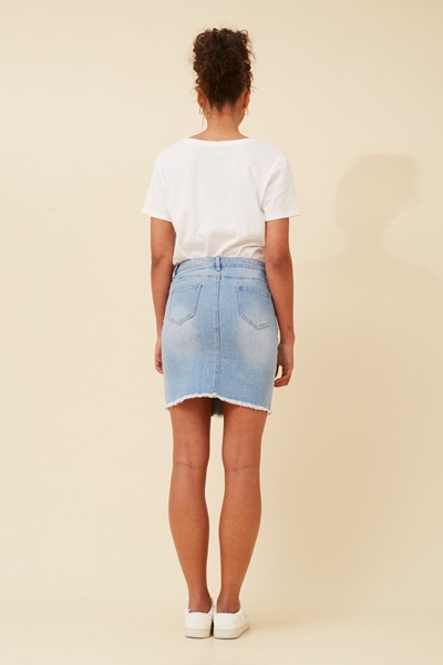 FABIOLA DENIM SKIRT