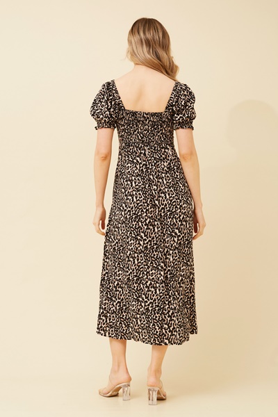 FAITH ANIMAL PRINT DRESS