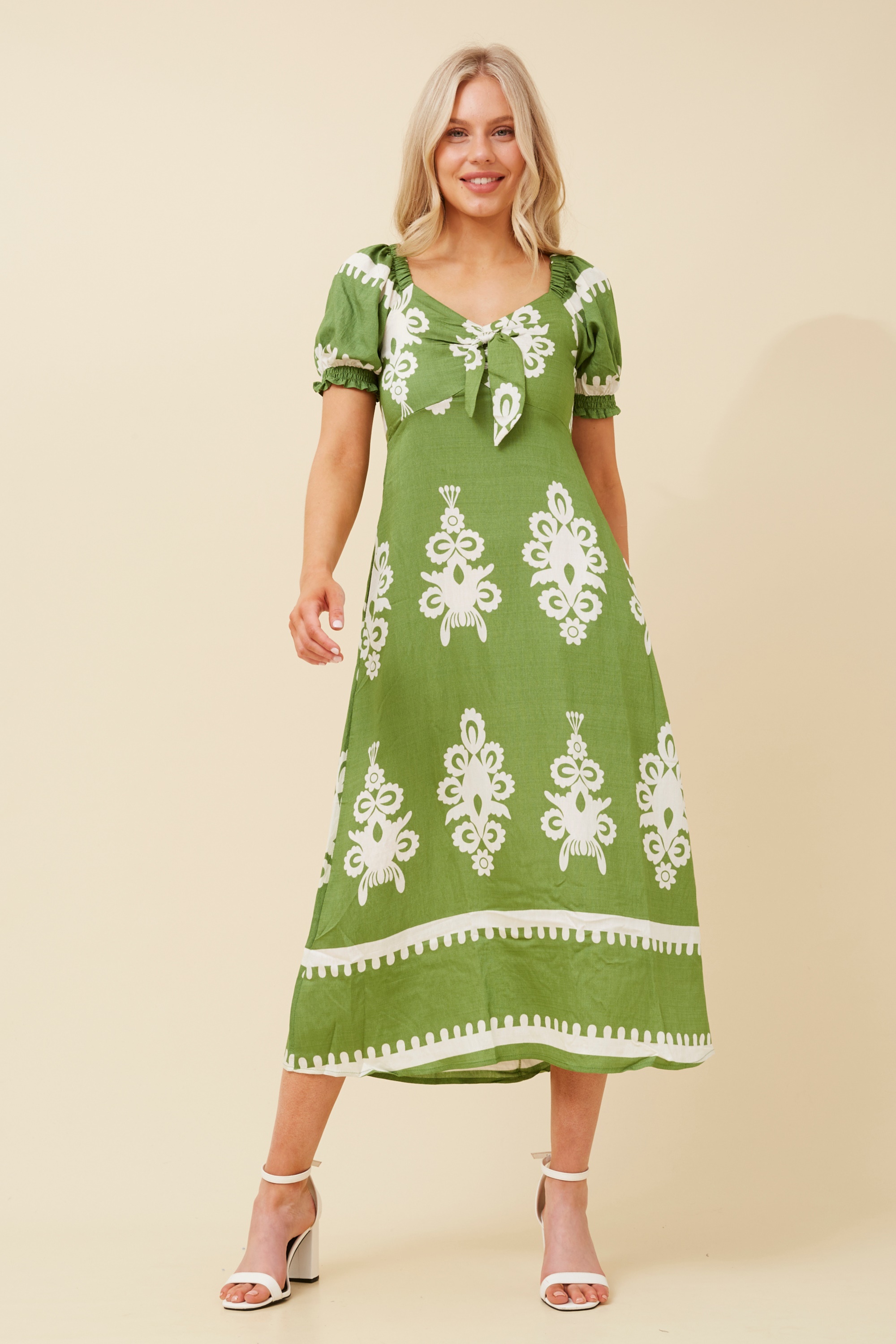 FAITH BOHO MIDI DRESS