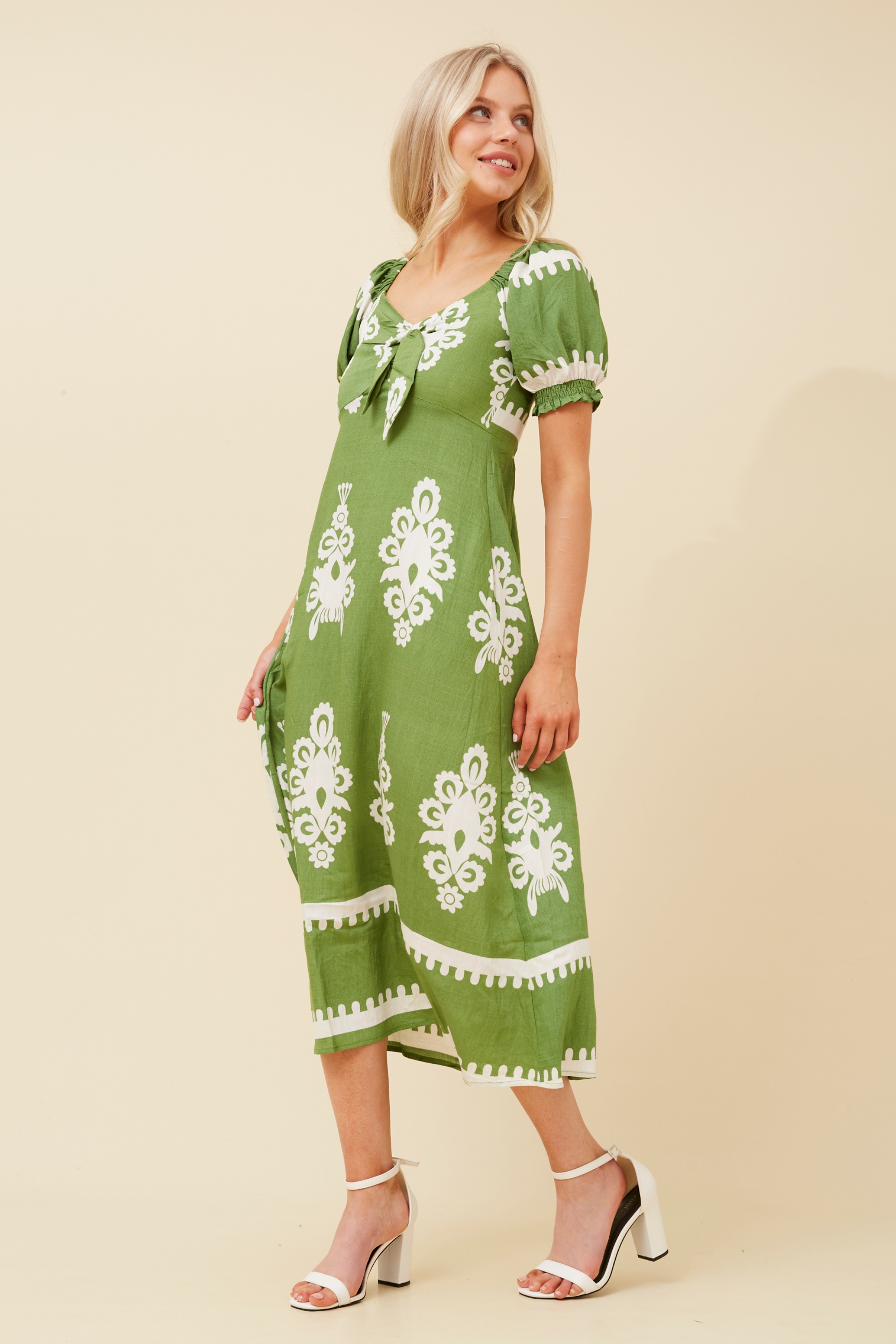 FAITH BOHO MIDI DRESS