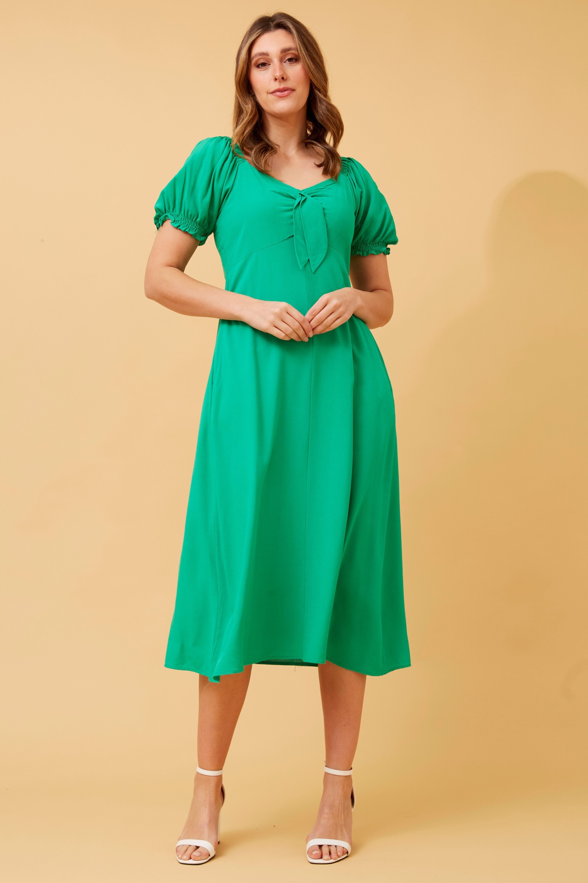 FAITH BOW FRONT DRESS