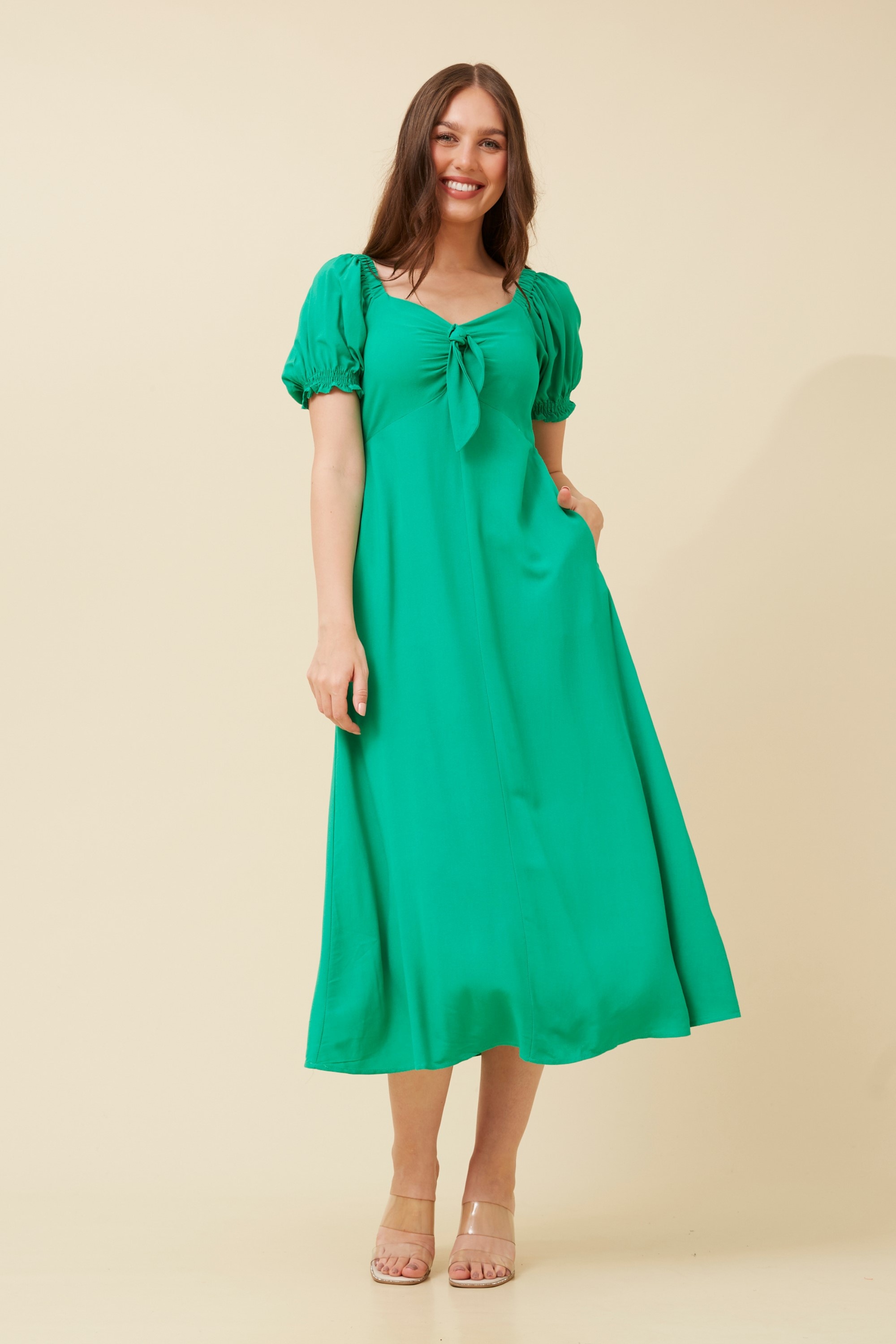 FAITH BOW FRONT DRESS