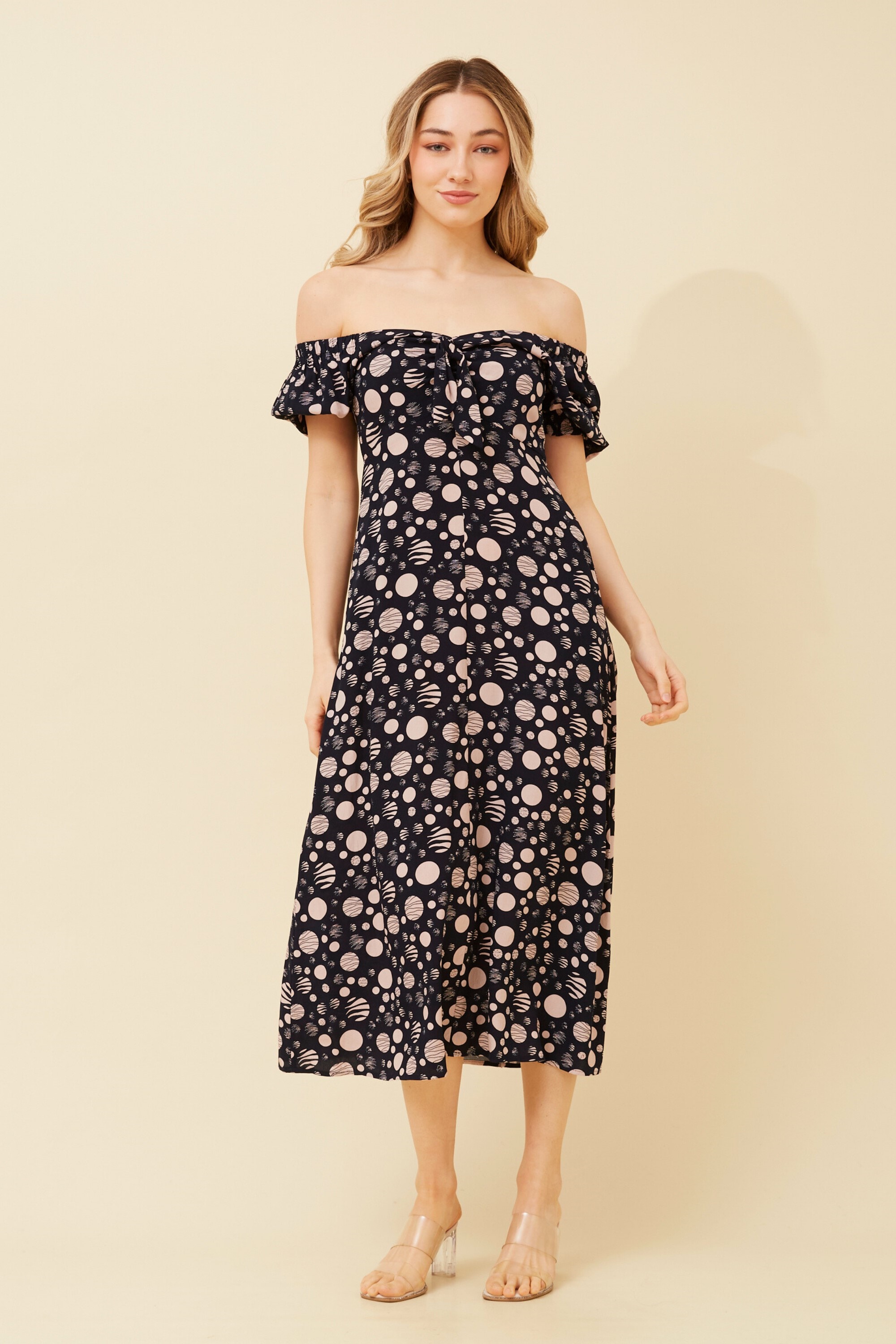 FAITH POLKA DOT DRESS